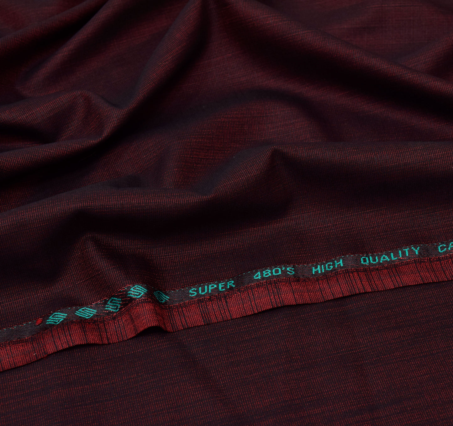 TR DELUX WOOL WASH N WEAR 100%IMPORTED FOR MEN| | MAHROON TWILL WAVE