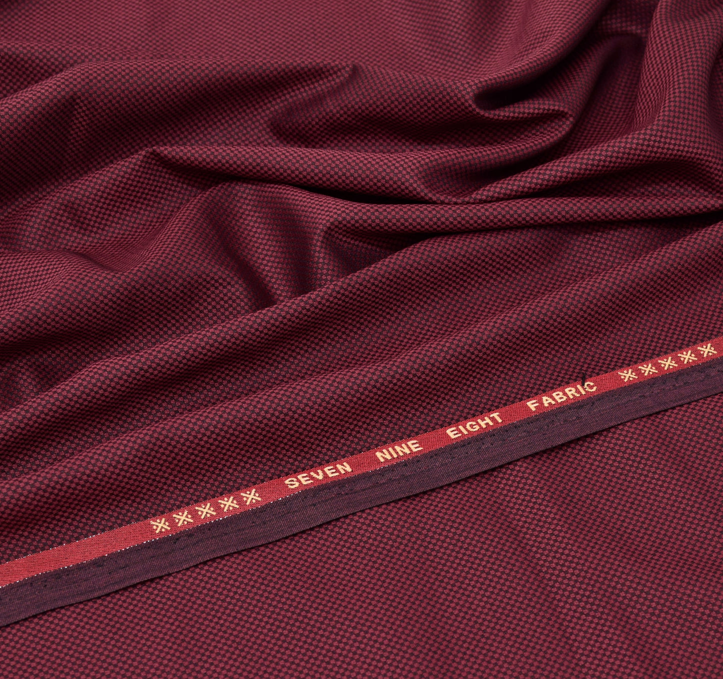 TR DELUX WOOL WASH N WEAR 100%IMPORTED FOR MEN| | RADISH MAHROON PATTERN
