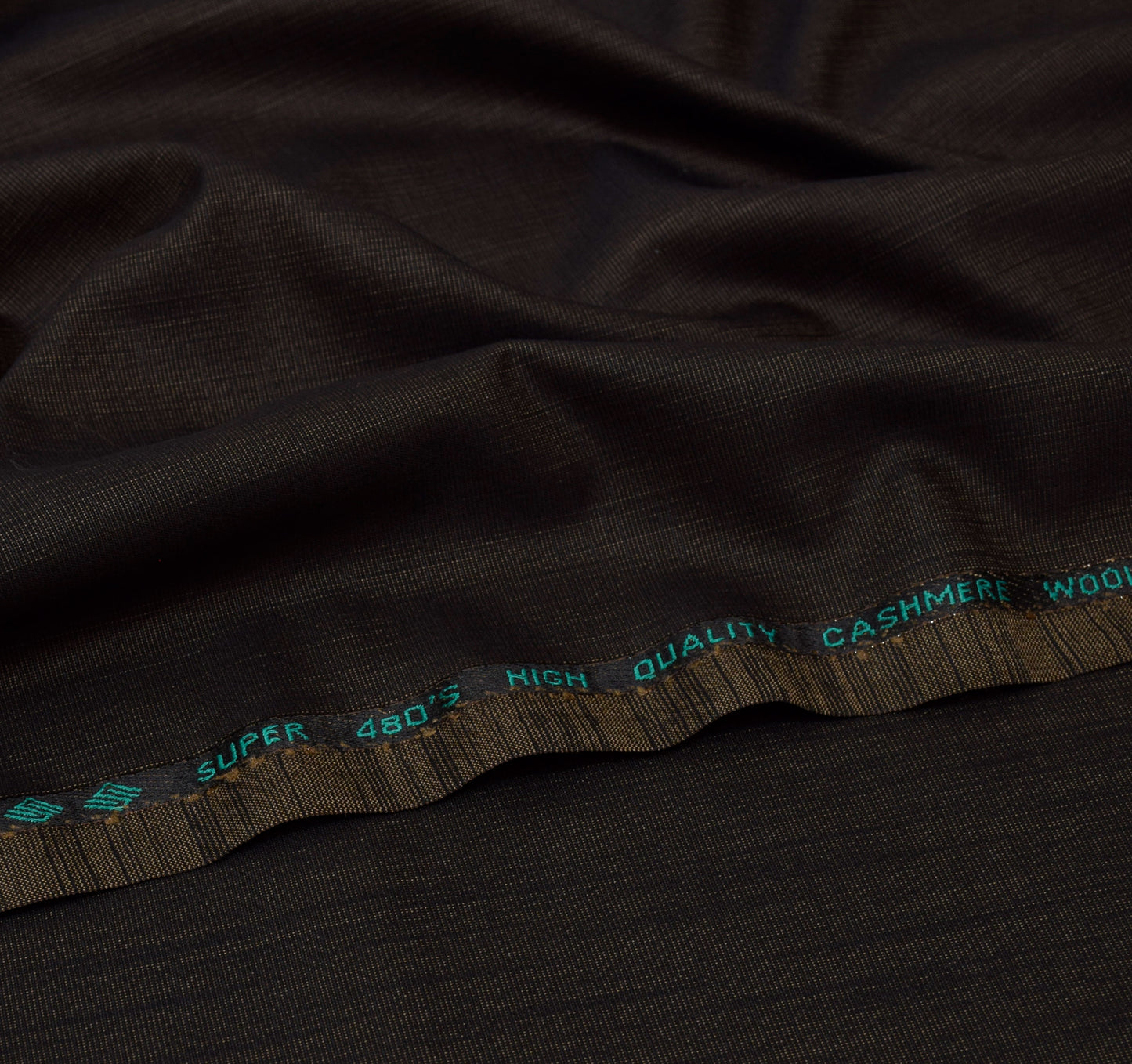TR DELUX WOOL WASH N WEAR 100%IMPORTED FOR MEN| | DARK BROWN TWILL WAVE