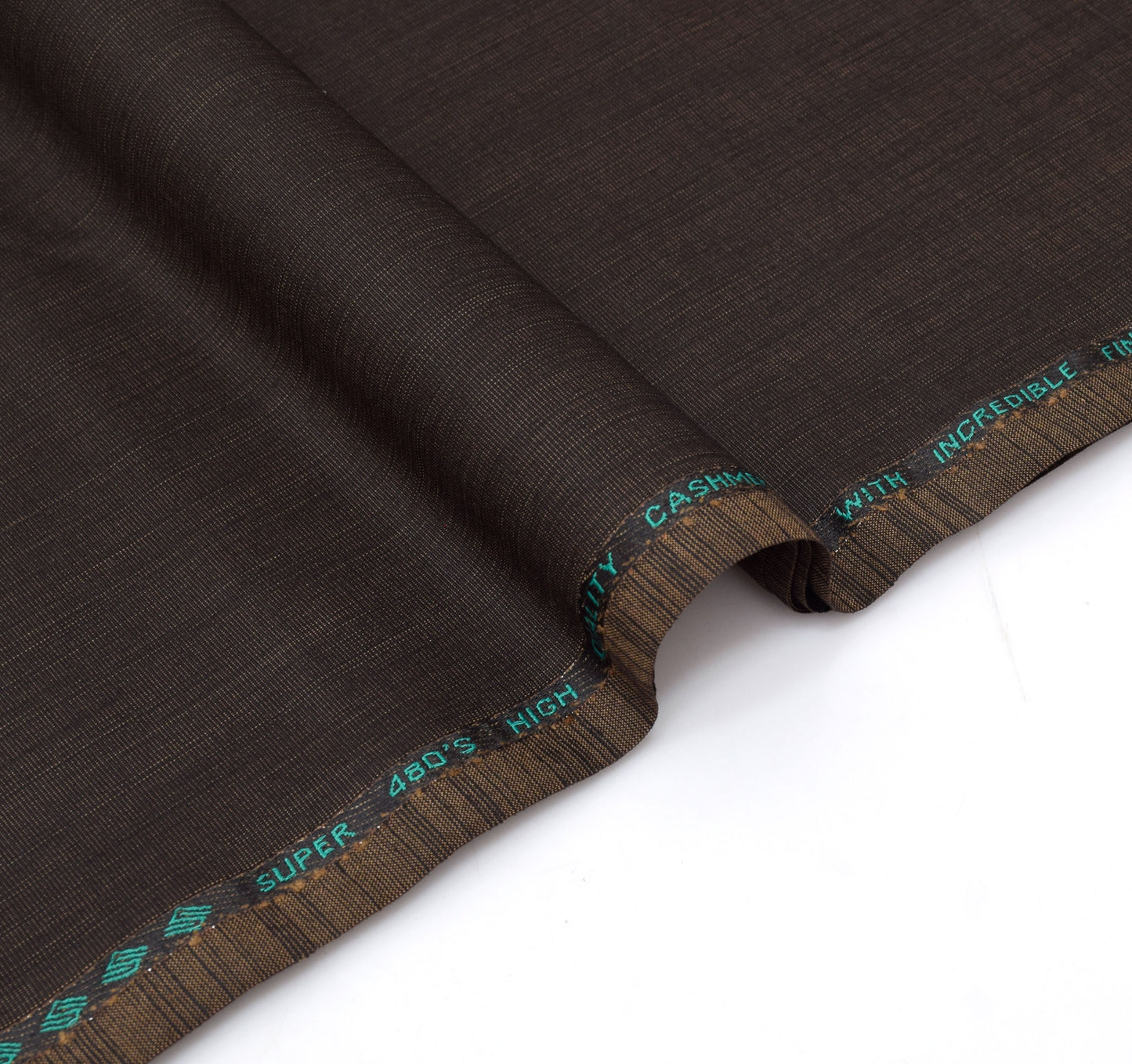 TR DELUX WOOL WASH N WEAR 100%IMPORTED FOR MEN| | DARK BROWN TWILL WAVE