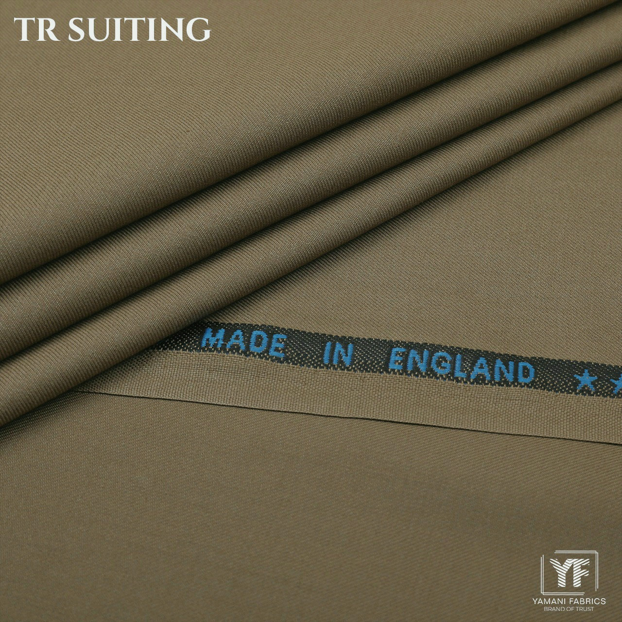 Gents Imported Wash n Wear Fabric (TR SUITING 9 - Skin Camel)