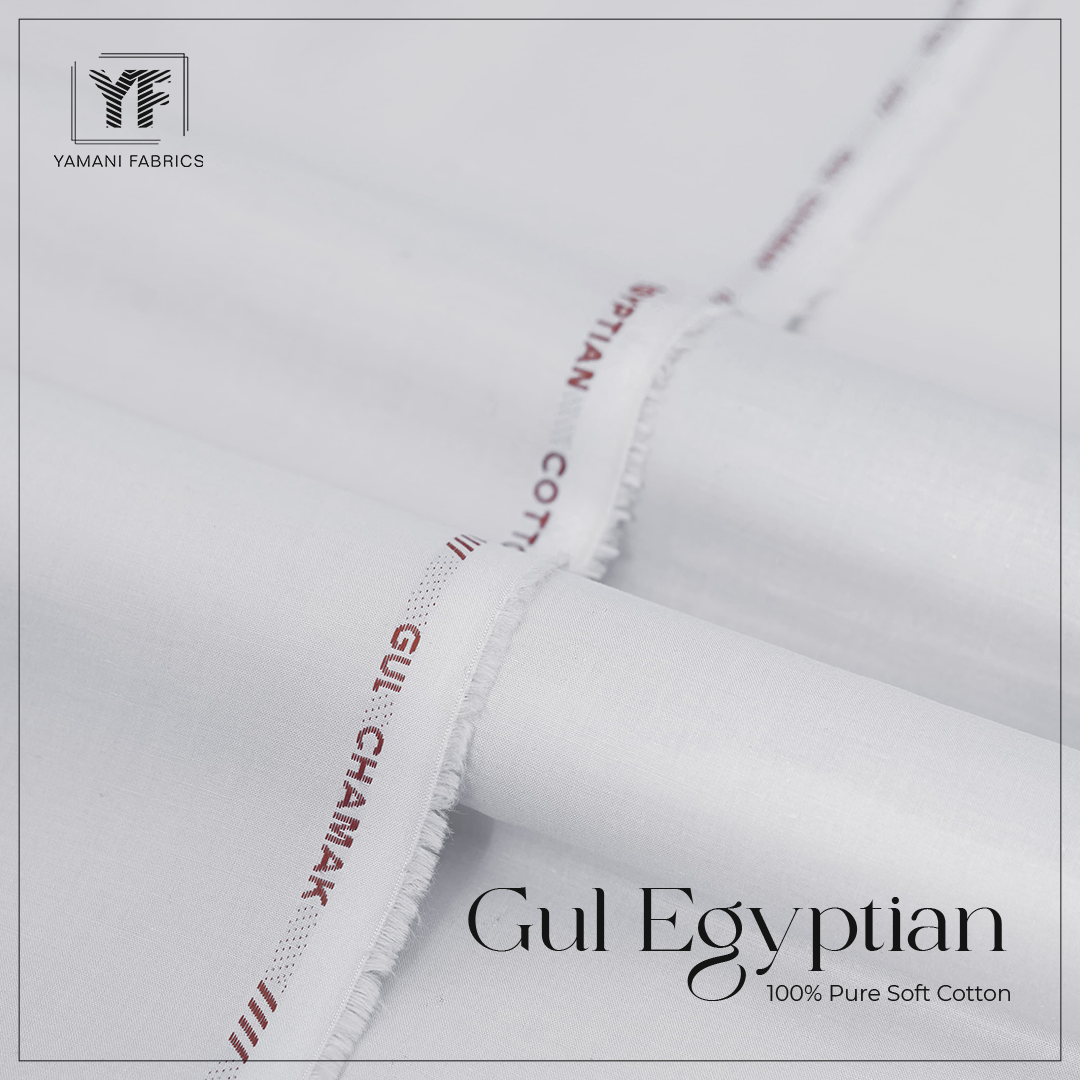 GUL EGYPTIAN PREMIUM 100% PURE SOFT COTTON|SUPER WHITE
