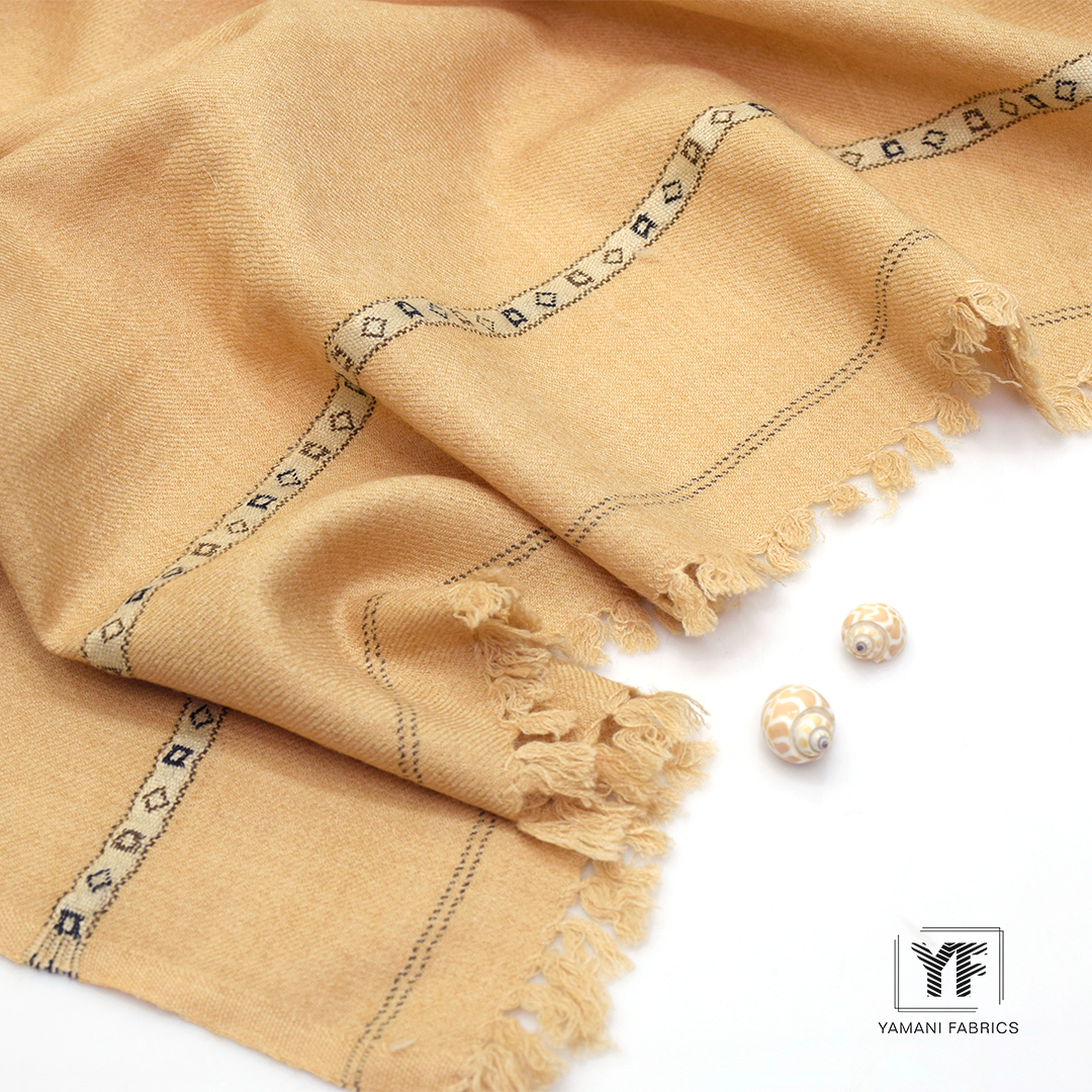 SPECIAL WINTER SHAWL FOR MEN | SKIN camel