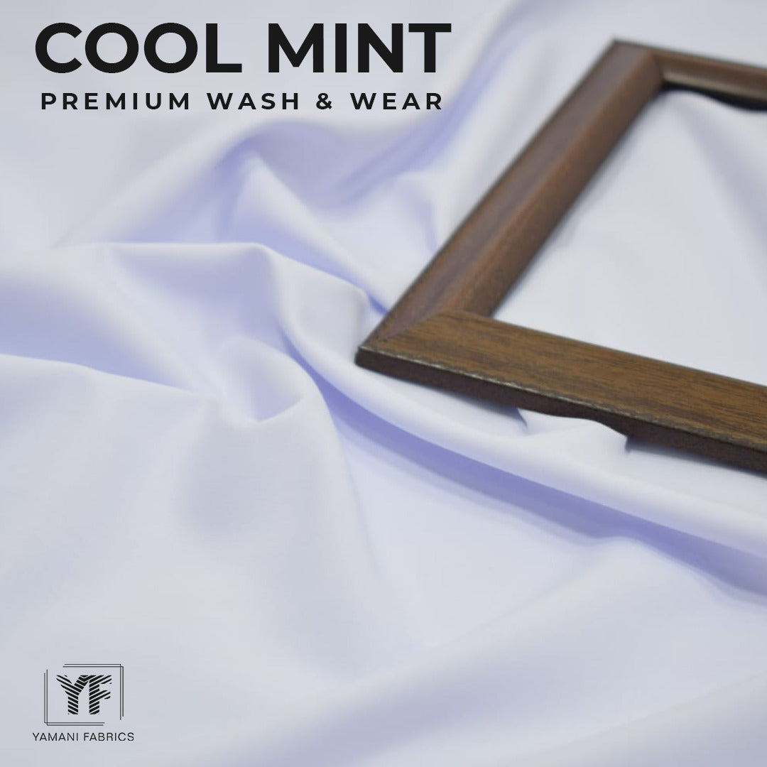 Cool mint premium wash n wear|super white