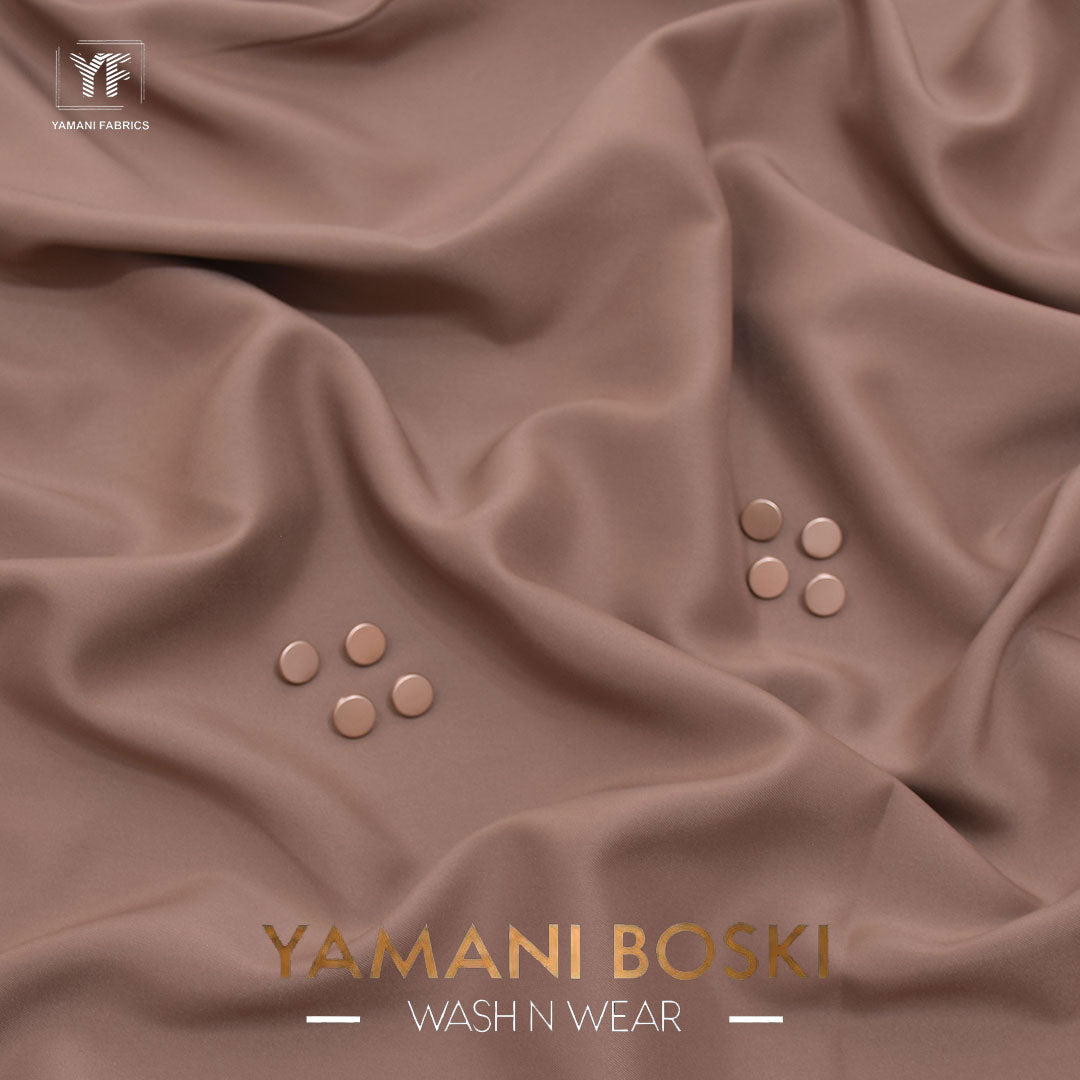 YAMANI BOSKI WASH N WEAR FOR MEN|WOOD BROWN