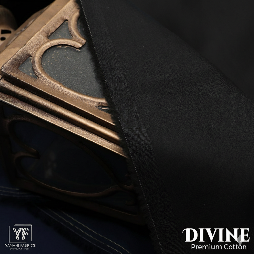DIVINE 100% PURE EGYPTIAN COTTON FOR MEN|JET BLACK