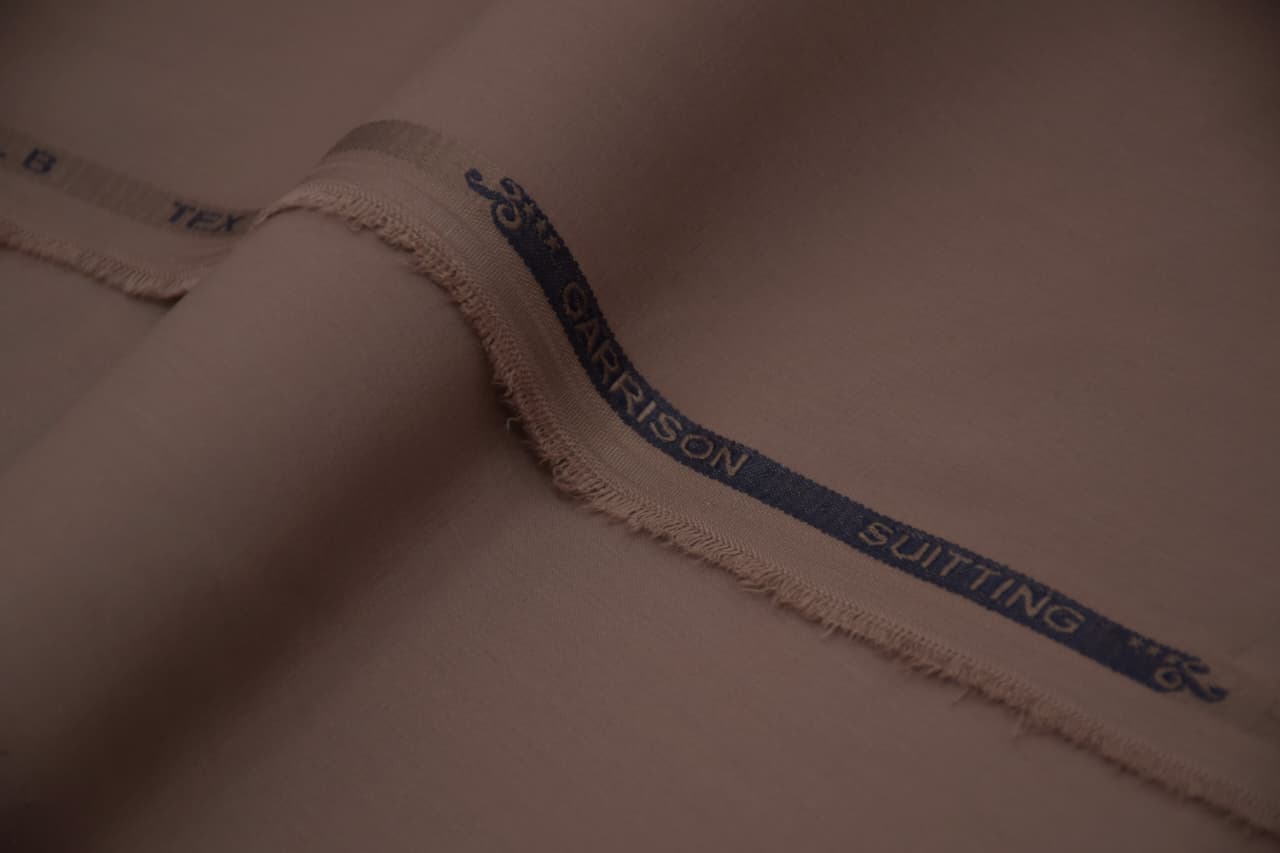 GARRISON SUITING PREMIUM WASH N WEAR FOR MEN|LIGHT COFFEE