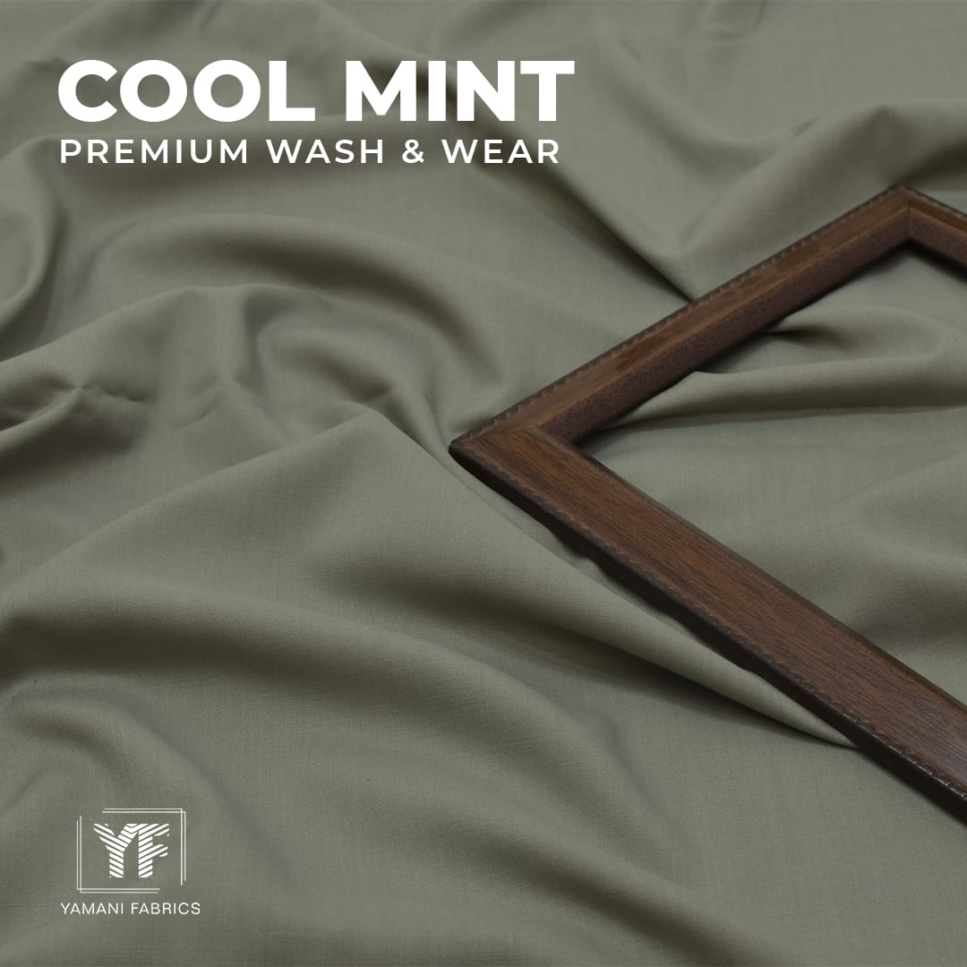 Cool mint premium wash n wear|PISTA GRAY