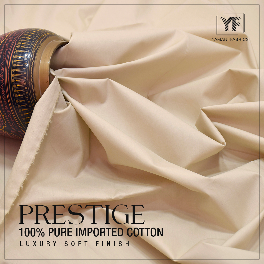 PRESTIGE 100% PURE IMPORTED COTTON FOR MEN|biscuit skin