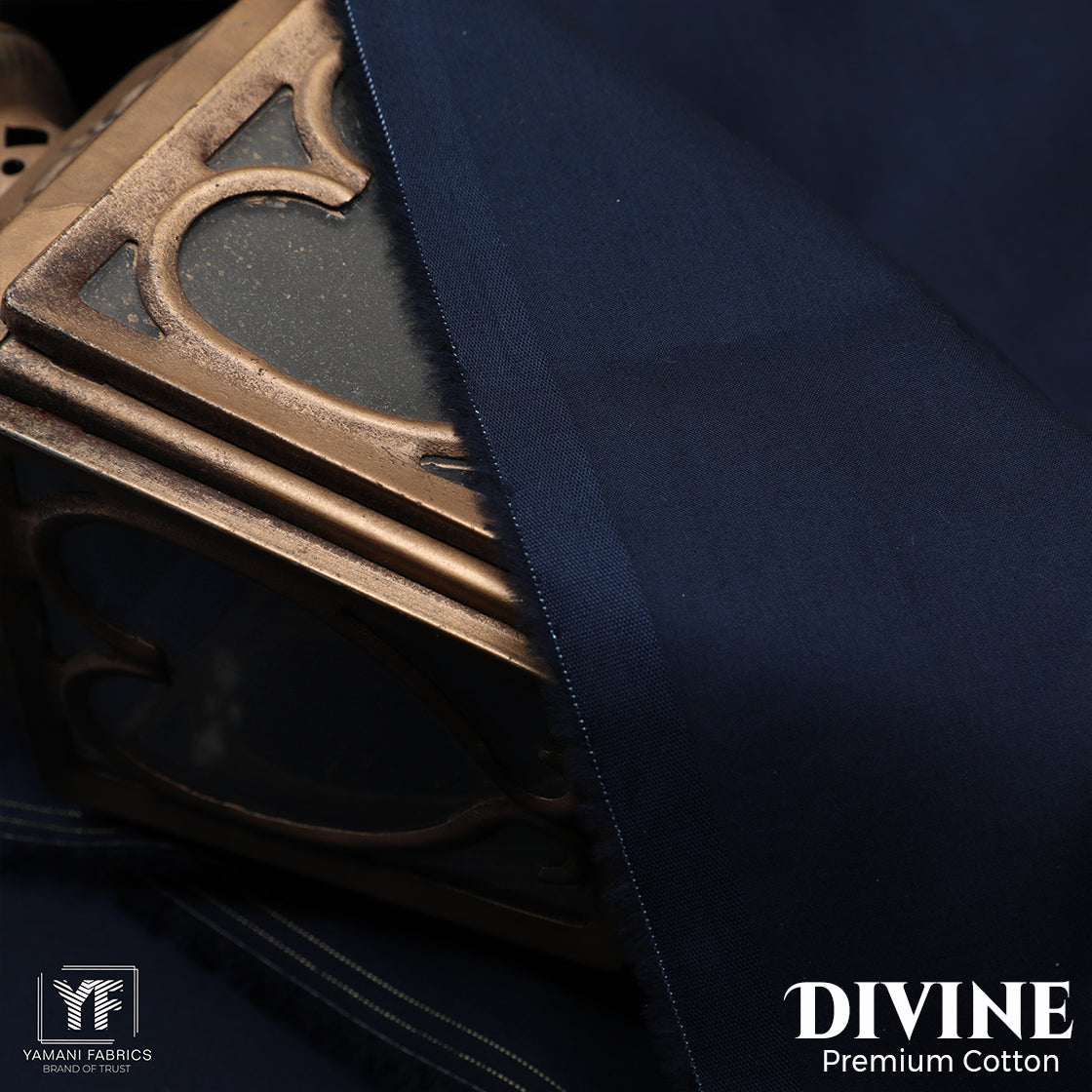 DIVINE 100% PURE EGYPTIAN COTTON FOR MEN|NAVY BLUE