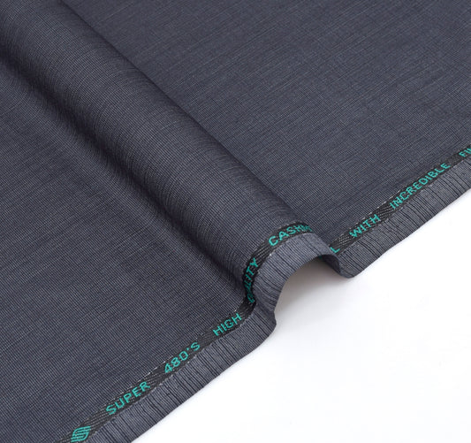 TR DELUX WOOL WASH N WEAR 100%IMPORTED FOR MEN| |  VINE GRAY TWILL WAVE