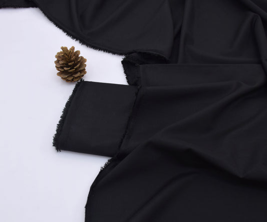 Summer Slub cool mint Wash N Wear for Men| jet black