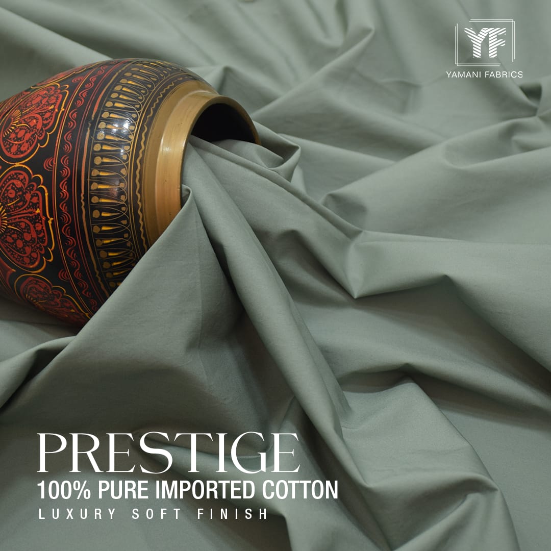 PRESTIGE 100% PURE IMPORTED COTTON FOR MEN | SEAGREEN