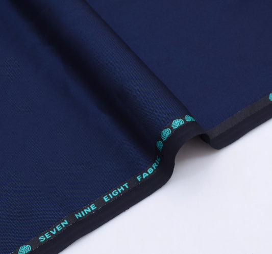 TR DELUX WOOL WASH N WEAR 100%IMPORTED FOR MEN| | ROYAL BLUE TWILL WAVE