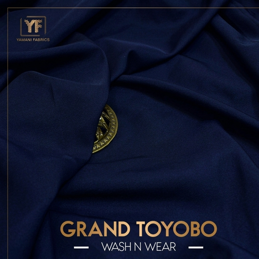 Grand toyobo special wash n wear for men|navy blue
