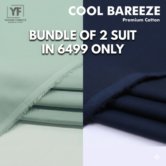 cool bareeze  bundle of 2 cotton suit|any colour