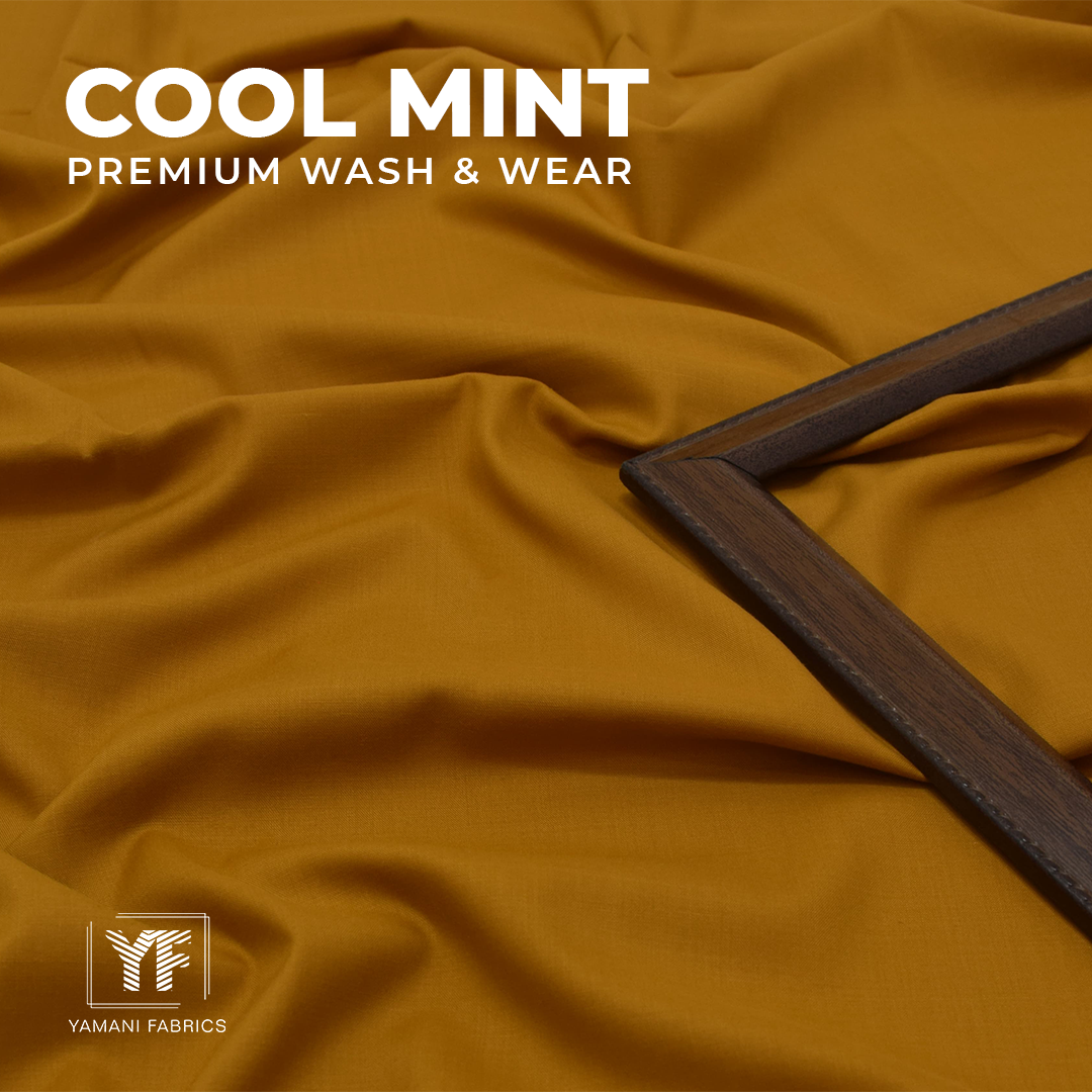 Cool mint premium wash n wear|MUSTARD