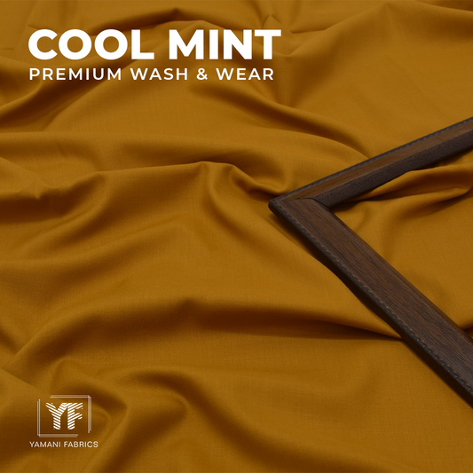 Cool mint premium wash n wear|MUSTARD
