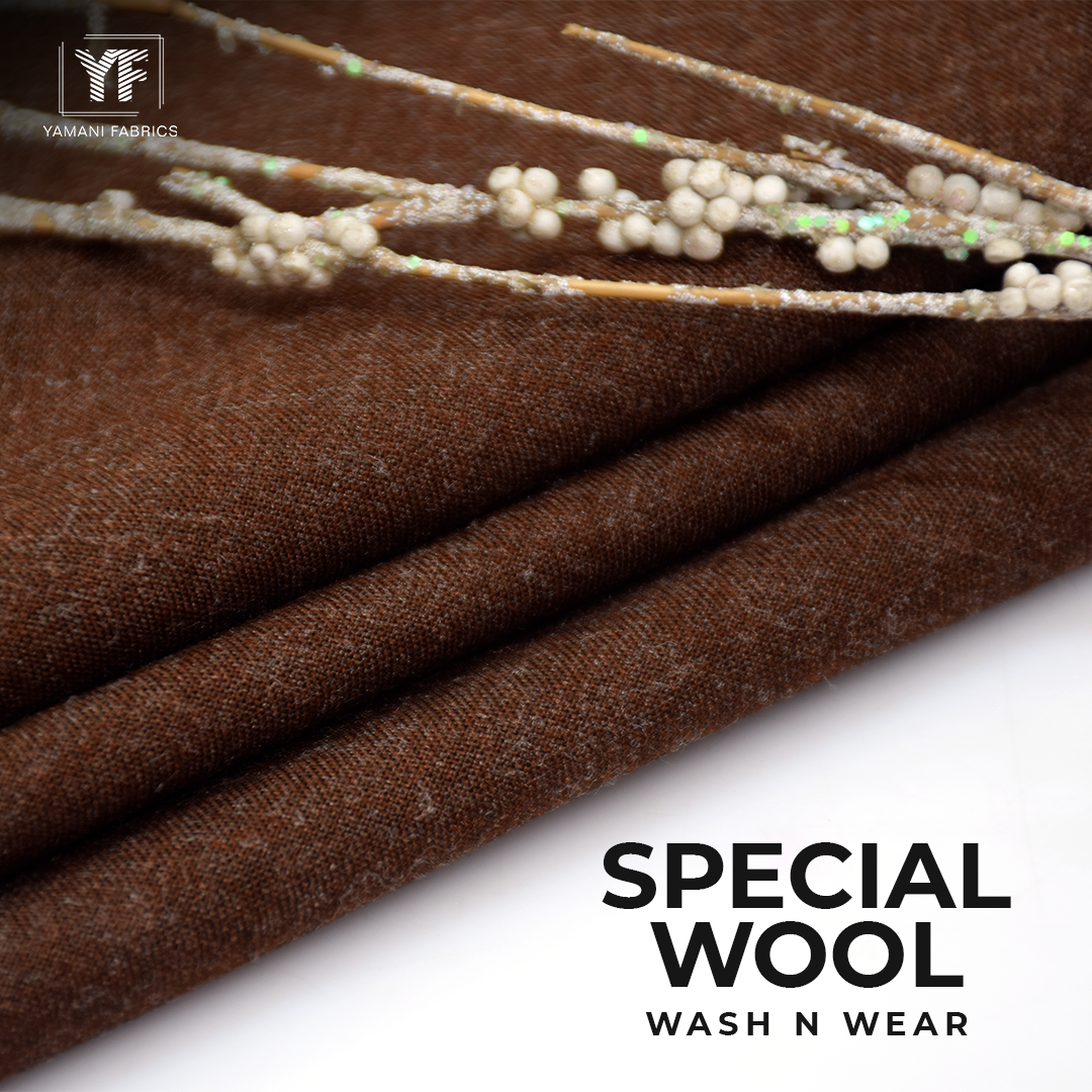 Wool Files SPECIAL WOOL WASH N WEAR FOR MEN|RUST – Yamani fabrics