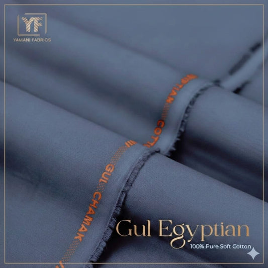 GUL EGYPTIAN PREMIUM 100% PURE SOFT COTTON|indigo grey