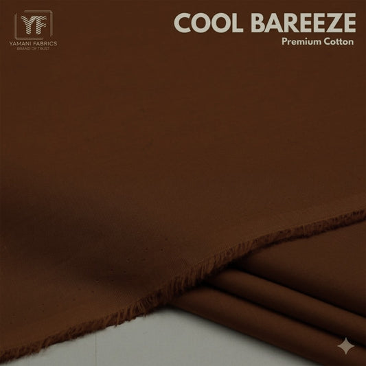 Unstitched Cotton Fabric (Cool Breeze 12 Rust)