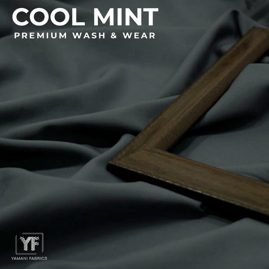 Cool mint premium wash n wear|grayblue