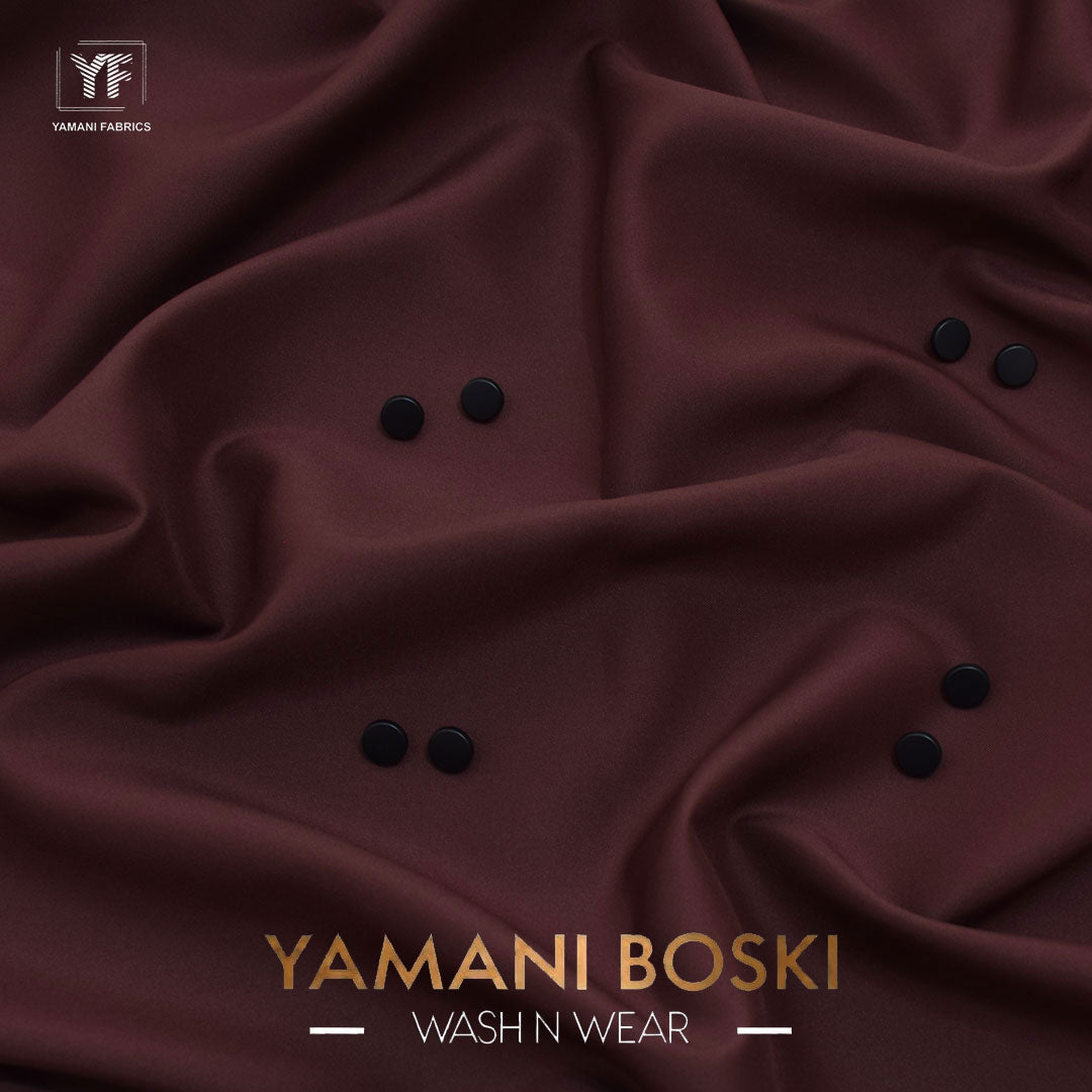 YAMANI BOSKI WASH N WEAR FOR MEN|REST BROWN