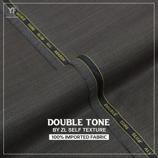 DOUBLE TONE BY ZL WOOL WASH N WEAR 100%IMPORTED FOR MEN| | COFFE