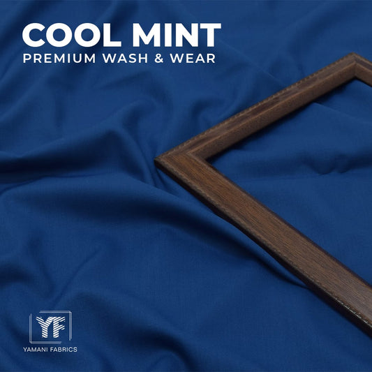 Cool mint premium wash n wear|INK BLUE