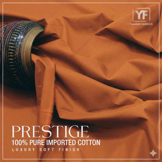 PRESTIGE 100% PURE IMPORTED COTTON FOR MEN | Mustard