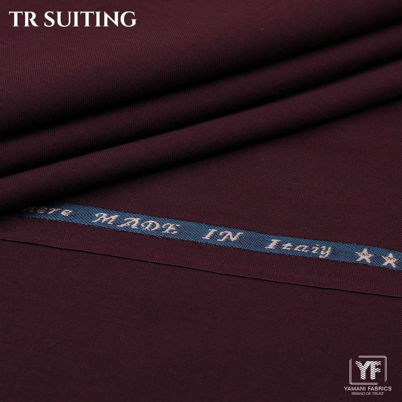 Gents Imported Wash n Wear Fabric (TR SUITING 7 -radish Maroon)