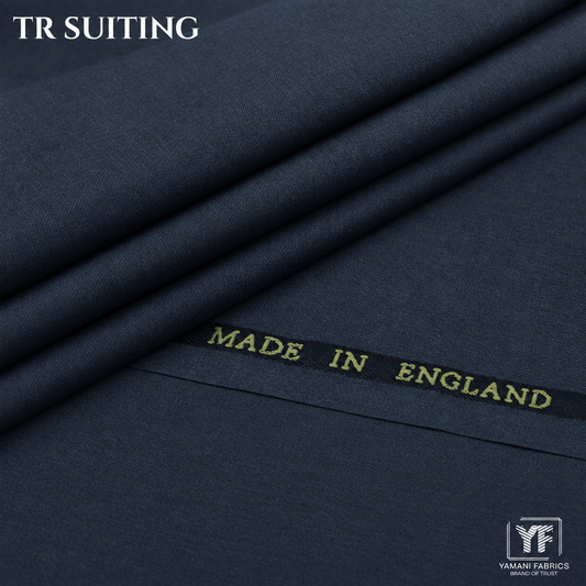 Gents Imported Wash n Wear Fabric (TR SUITING midnight grey)