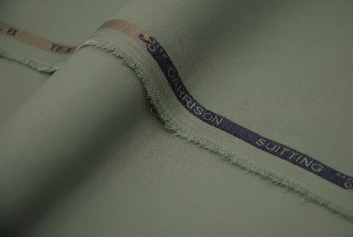 GARRISON SUITING PREMIUM WASH N WEAR FOR MEN|SEA GREEN