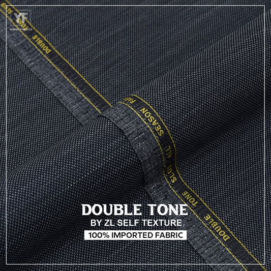 DOUBLE TONE BY ZL WOOL WASH N WEAR 100%IMPORTED FOR MEN| | SILVER