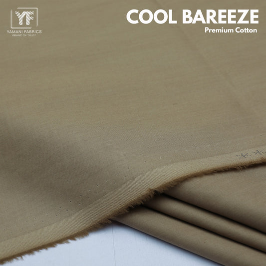Unstitched Cotton Fabric (Cool Breeze 08 Light Coffee)