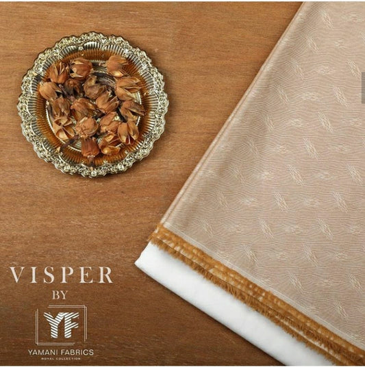Men Unstitched Soft Cotton Fabric Kurta Shalwar (Visper 3)