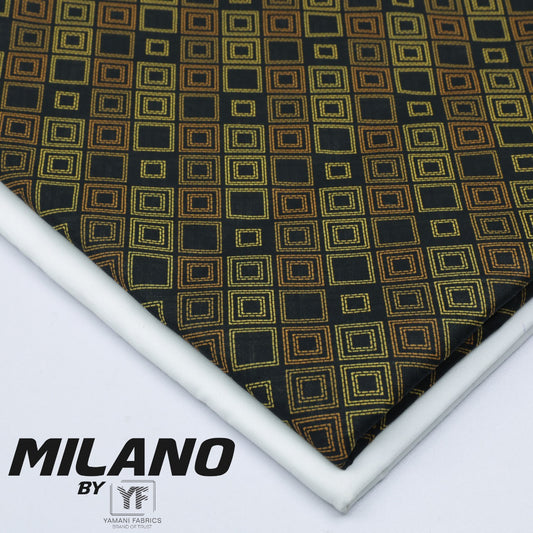 Mens Unstitched Cotton Digitally printed kurta (Milano 12)  004