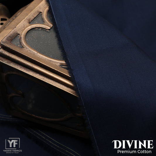 DIVINE 100% PURE EGYPTIAN COTTON FOR MEN|NAVY BLUE